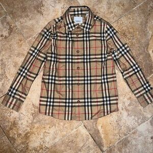 Burberry Check Shirt Kids